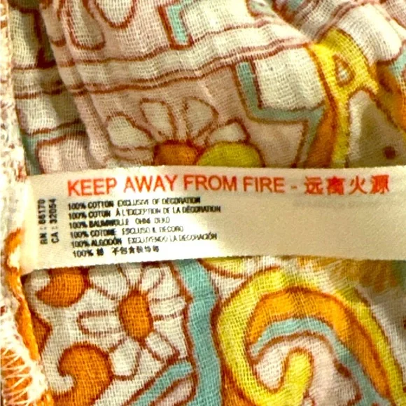 Anthropologie • Florence Floral gauze and
Lace Lounge Dress size XS - Picture 7 of 8